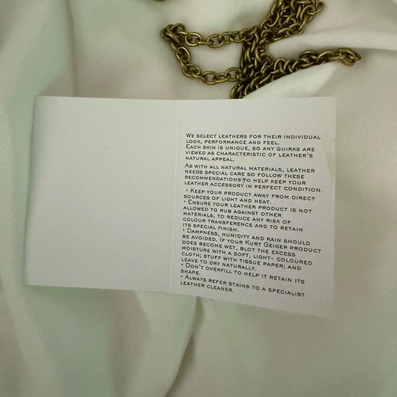 💜🩵RARE FIND!!! Kurt Geiger London Party Eagle Clutch With Removable Chain NWT 🩵💜 - Picture 8 of 12